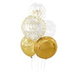 Balão Decorativo de Buquê Desejos De Ano Novo Kit 01 Peça - Cromus