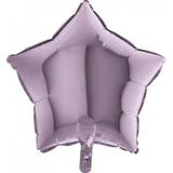 Balão Estrela Lilás Metalizado 45 Cm 18" - Festas decor