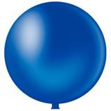 Balão Látex 250 Fat Ball Azul Escuro 30" 76 Cm 1 Und Pic Pic