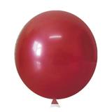 Balão Látex Alumínio Vermelho 25 unidades Happy Day - Festabox