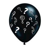 Balão Látex Chá de Revelação Nº 10 c/ 25 unidades Preto c/ Branco - Riberball