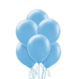 Balão Latéx Liso Nº 9 23cm c/ 50 unidades Azul Claro - Riberball