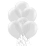 Balão Latéx Liso Nº 9 23cm c/ 50 unidades Clear Cristal - Riberball
