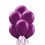 Balão Latéx Liso Nº 9 23cm c/ 50 unidades Roxo - Riberball
