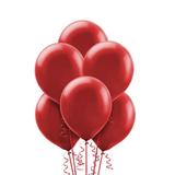 Balão Látex Liso Nº 9 23cm c/ 50 unidades Vermelho - Riberball