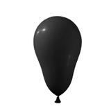 Balão Látex Zerinho Preto 100 unidades Pic Pic
