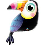 Balão metalizado 41" tucano- 104cm - 1un - Qualatex