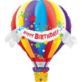 Balão metalizado 42" balão de ar quente - 106cm - 1un - Qualatex