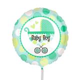 Balão Metalizado Baby Boy n9 22cm Anagram - Festabox