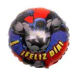 Balão Metalizado Batman Dia Feliz n9 - Festabox