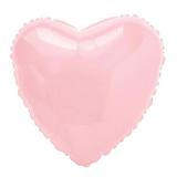 Balão Metalizado Coração 20 polegadas - 51 cm Rosa - Mundo bizarro