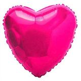 Balão Metalizado Coração 4 polegadas - 10 cm Pink - Mundo bizarro
