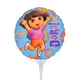 Balão Metalizado Dora Aventureira 9" - Flexmetal