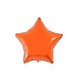 Balão Metalizado Estrela Laranja - Flexmetal - Festabox