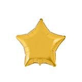 Balão Metalizado Estrela Ouro - Flexmetal - Festabox