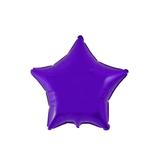 Balão Metalizado Estrela Roxa - Flexmetal - Festabox