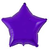 Balão Metalizado Estrela Roxa - Flexmetal - Festabox