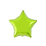 Balão Metalizado Estrela Verde Limão - Flexmetal - Festabox