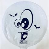 Balão Metalizado Halloween Vampiro Branco 9" - Flexmetal