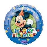Balão Metalizado Mickey Aniversário 18" - Flexmetal