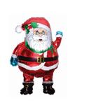 Balão Metalizado Papai Noel Mini Shape - Flexmetal