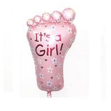 Balão Metalizado Pé Its a Girl Mini Shape - Flexmetal