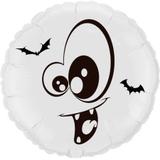 Balão Metalizado Redondo Halloween Drácula - Flexmetal - Festabox