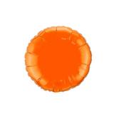 Balão Metalizado Redondo Laranja - Flexmetal - Festabox