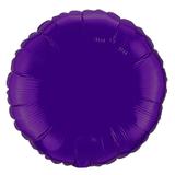 Balão Metalizado Redondo Roxo - Flexmetal - Festabox