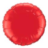 Balão Metalizado Redondo Vermelho - Flexmetal - Festabox