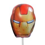 Balão Metalizado Rosto Homem de Ferro Avengers n9 - Festabox