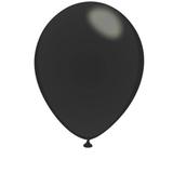Balão Preto Ébano Tamanho 9 c/50 - São Roque