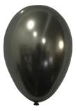 Balão São Roque Metalizado N9 C/25un Chumbo