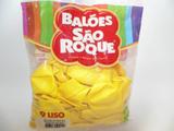 Balão São Roque Nº9 C/ 50 - Amarelo Citrino