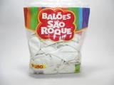 Balão São Roque Nº9 C/ 50 - Branco Polar