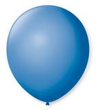 Balão São Roque Redondo N8 C/50un Azul turquesa