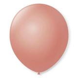 Balão São Roque Redondo N8 C/50un Rose