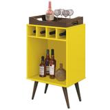 Balcão Adega Bar Pub Amarelo - EDN Móveis