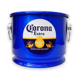 Balde De Gelo Cerveja Corona Extra Alumínio Azul 10L - Alumibon