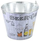Balde de Gelo de Metal 24x19cm Wincy - Branco