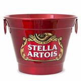 Balde de gelo em alumínio stella artois - Camarim móveis
