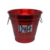 Balde de Gelo Modelo Cerveja Vermelho DF 2 Litros - Decore fácil