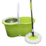 Balde Mop Centrífuga Inox Com Esfregão + 2 Refil - Comercialize