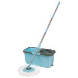 Balde Mop Premium Centrifugador Com Esfregão + 1 Refil - Mor