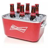 Balde Para Cerveja Oficial Budweiser Retangular Global - 5l