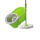 Balde Spin Mop 360 Centrifuga 2 Esfregão Cesto Inox - Verde - Horizonte