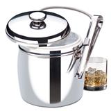 Balde Térmico Aço Inox Para Gelo Com Pinça 1.5l 1653100 Brinox
