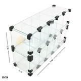 Baleiro De Vidro - 0,50 x 0,30 x 0,15 - Lm balcoes