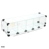 Baleiro De Vidro - 0,60 x 0,15 x 0,15 - Lm balcoes