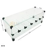 Baleiro De Vidro - 0,60 X 0,20 X 0,20 - Lm balcoes